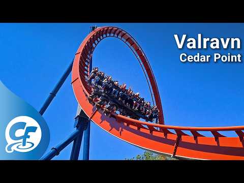 Off-ride footage of a Valravn train