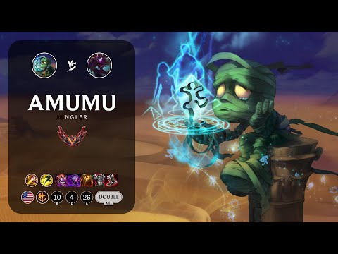 Amumu Jungle vs Kha'Zix - NA Grandmaster Patch 13.15