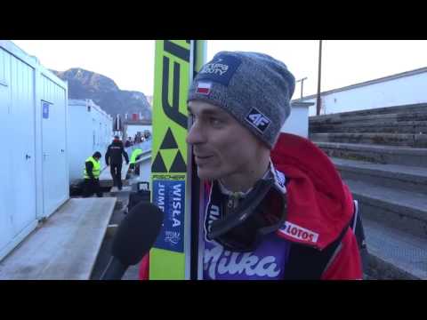 Piotr Żyła po kwalifikacjach w Ga-Pa [31.12.2016]