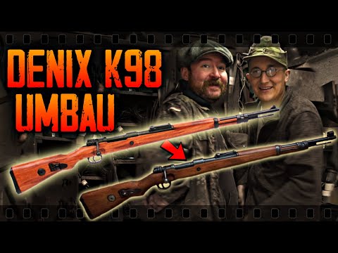 Denix K98 - Optical upgrade, conversion, aging / reenactment / Wehrmacht