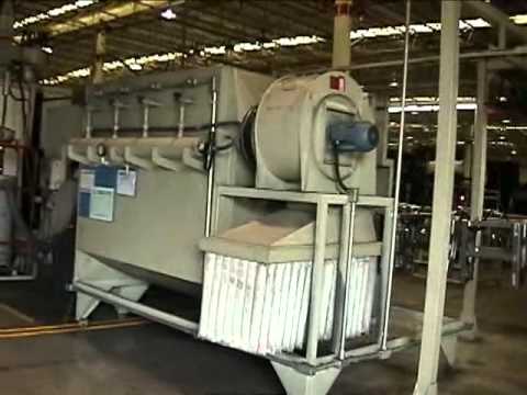 Fosfatização orgânica - Estacionária e pintura a pó contínua