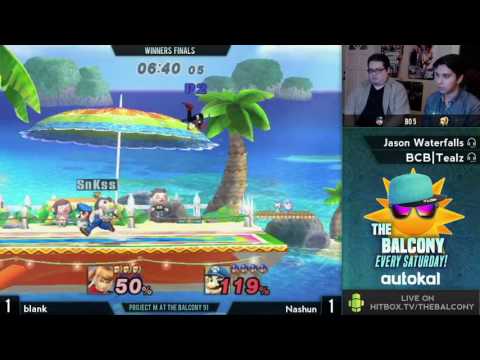 PM @ the Balcony 91 - Winners Finals ft. Nashun (Mario) VS blank (ZSS)