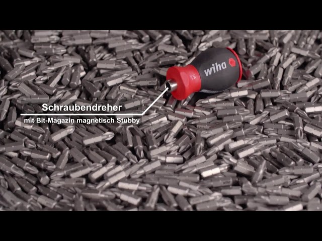 Video teaser per Wiha Schraubendreher mit Bit Magazin Stubby