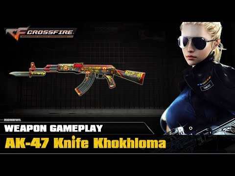 CrossFire VN - AK-47 Knife Khokhloma