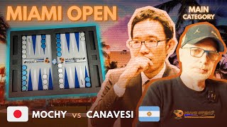 MIAMI OPEN BACKGAMMON ▸ Mochy vs Jose Luis Canavesi