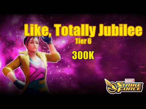 Marvel Strike Force Jubilee Event Tier 6 300k