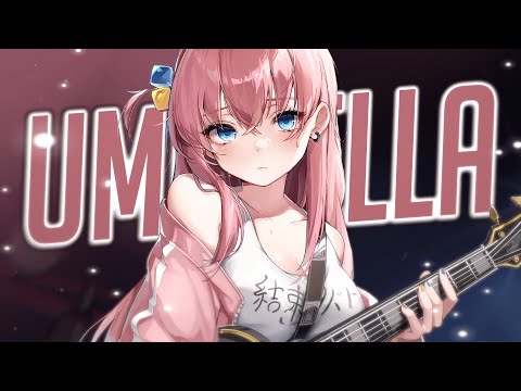 Nightcore - Umbrella (Rock Version) (Lyrics)
