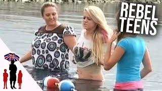 Dad Forces 16yr Olds Into A Pond | World&#39;s Strictest Parents
