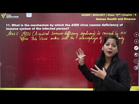 NCERT Class 12th Biology Chapter 3 Q 11 Human Health and Disease