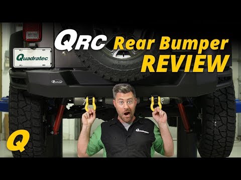 Quadratec QRC Rear Bumper for Jeep Wrangler JK