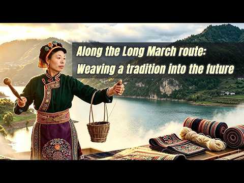Along the Long March route: Weaving a tradition into the future