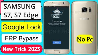 Samsung Galaxy S7 Edge SM-G935 Frp Bypass | Google Account Unlock Without Pc | New Trick 💯