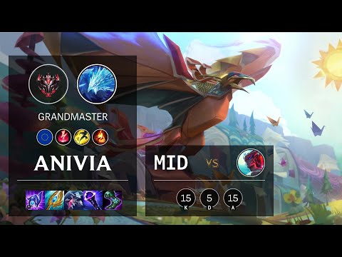 Anivia Mid vs Yone - EUW Grandmaster Patch 10.25b