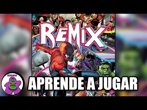 MARVEL REMIX - How to Play - TUTORIAL - Board Game - Unna