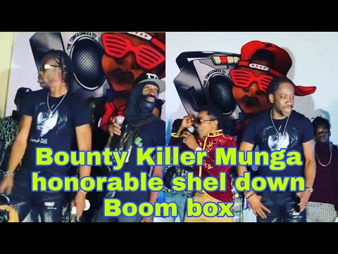 Bounty Killer Munga honorable General B and the 90s Dancehall  representing for boombox