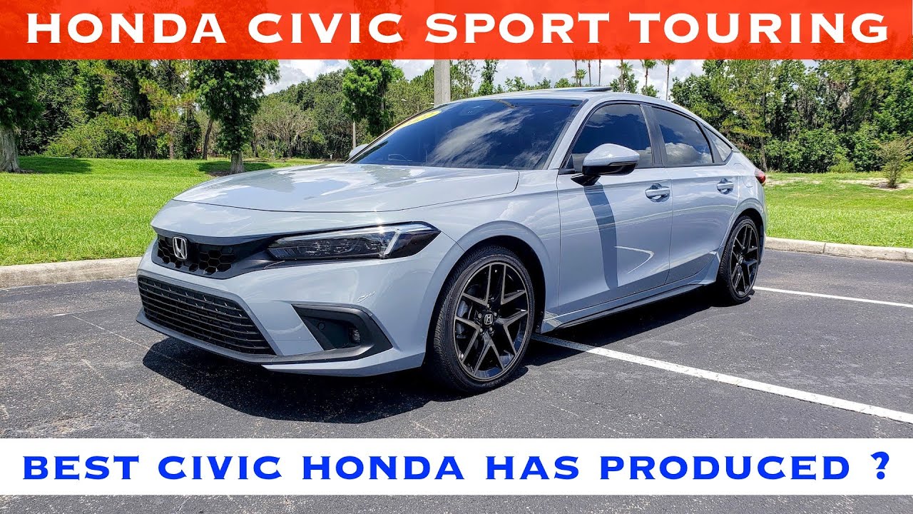 2022 Honda Civic Sport Touring Hatchback - POV Review ...