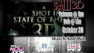 Saw 3D Featuring I Exist at Rave Cinemas Promo