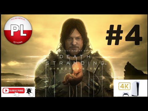 Zagrajmy W DEATH STRANDING Odc. 4 Amelie 🧔🏻‍♀️👱🏻‍♀️ 4K PS5 PL