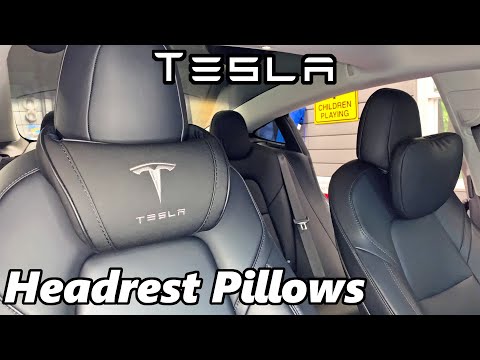 Tesla Model 3/Y - Headrest Pillows Comparison