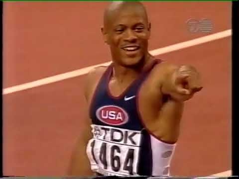 1999 Seville WC Final 100m +0.2w 9.80 Maurice Greene 22.8.99