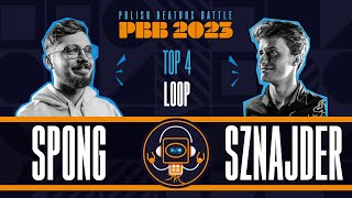 Spong vs SzNaJdeR🎤 Polish Beatbox Battle 2023 🎤 LOOPER 1/2