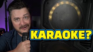ABRATO Bluetooth Karaoke Machine w/ 2 Wireless Mics REVIEW