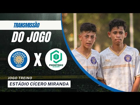 🎥⚽ AO VIVO – Jogo Treino –  A. D. Guarulhos 🆚 Phootbox Academy  ⚽🎥