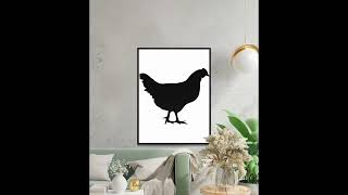 Vintage Hen Nesting Illustration SVG, Farm Animal Clipart, Rustic Bird Nest Vector, Hen in Nest Digi