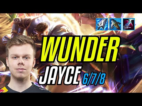 WUNDER - JAYCE - EUW Master - Patch 11.7 PENTAKILL