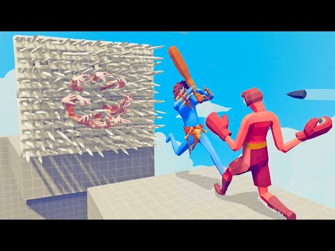 BOXER AND ICE ARCHER + BOMB-CANNON vs EVERY UNIT | TABS - Totally Accurate Battle Simulator