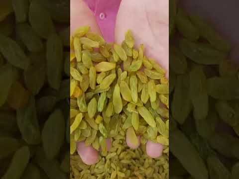 Yellow afghani raisins sarooja saffron