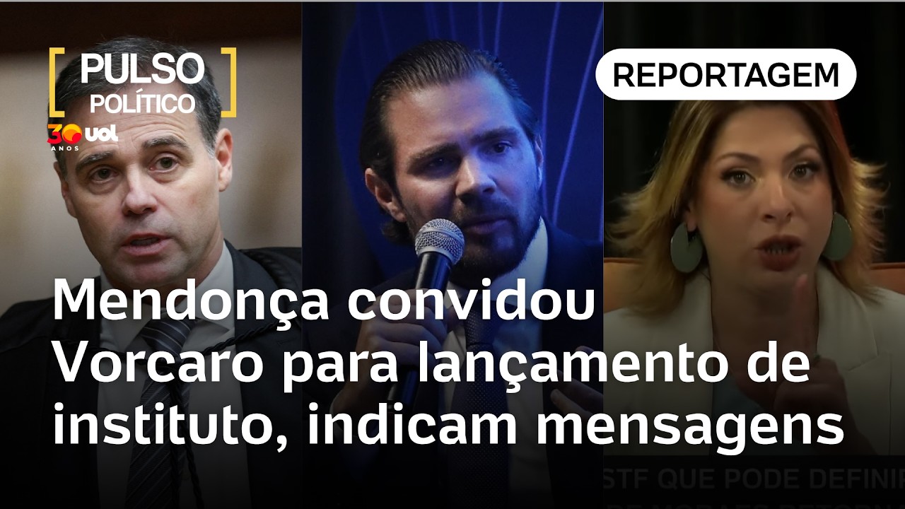 Daniela Lima: Mendonça convidou Vorcaro para coquetel de lançamento de instituto, indicam mensagens