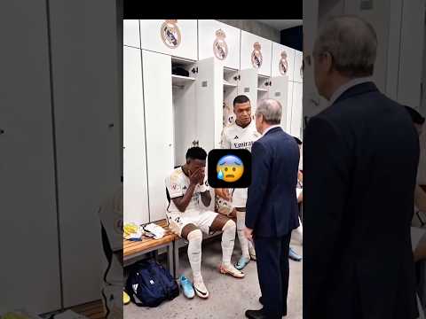 😳 Scène CHOQUANTE dan le vestiaire du :#realmadrid #football #soccer #emotion #buzz