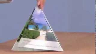 Unique Promotional Pyramid Calendar
