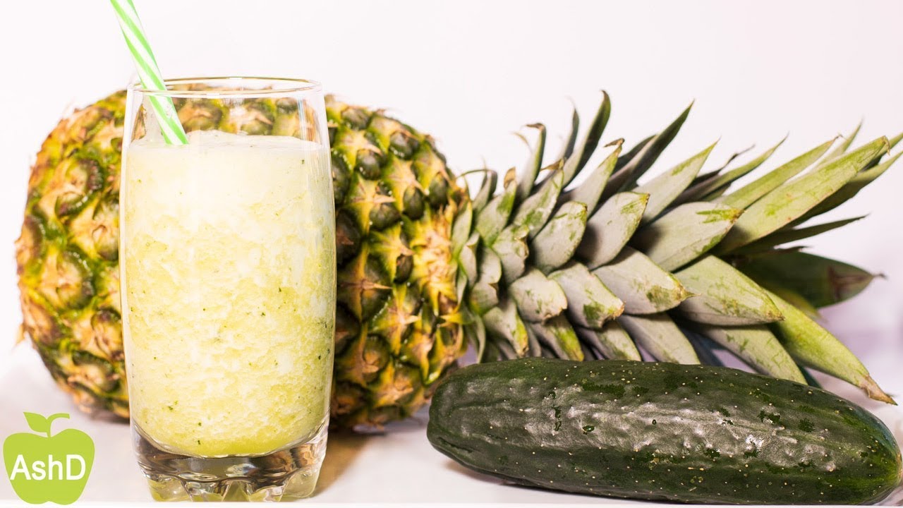 Jugo de Piña y Pepino 🍍🥒 ADELGAZAR SIN HACER DIETAS