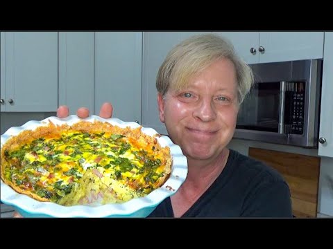 Quiche with Hash Brown Potato Crust