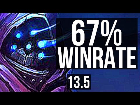 JAX vs FIORA (TOP) | 67% winrate, 6 solo kills, 7/1/2, Godlike | KR Master | 13.5
