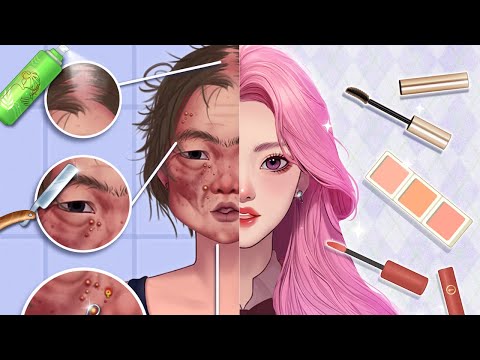 Makeover ASMR Gameplay | Skincare & Makeup Mini Games - YouTube