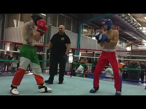 Чемпионат Мира 2018 (Италия) Финал фулл контакт Панаётов Игорь (Украина) --Damien Creavin (Ireland)