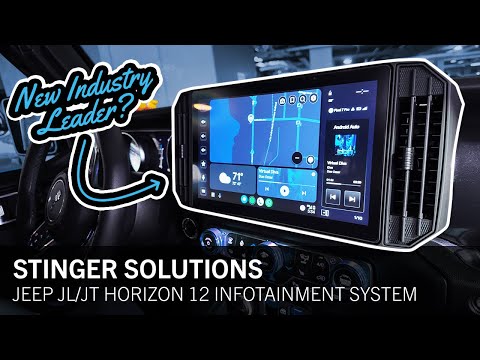 Stinger Horizon 12\" Infotainment Install & Review for Jeep Wrangler JL & Gladiator JT (2018–2023)