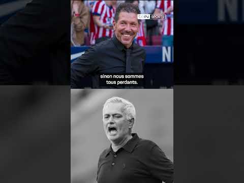 😤💥 Simeone recadre Mourinho : "Il faut savoir respecter les arbitres"