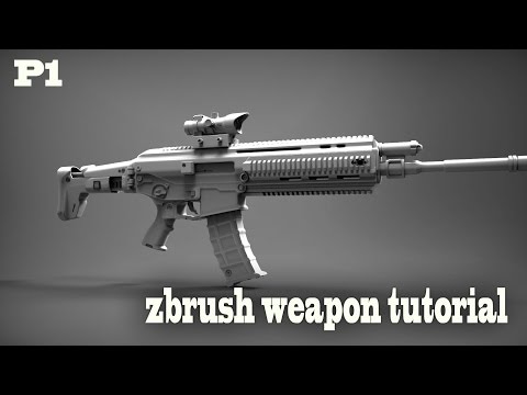 Zbrush Weapon Tutorial