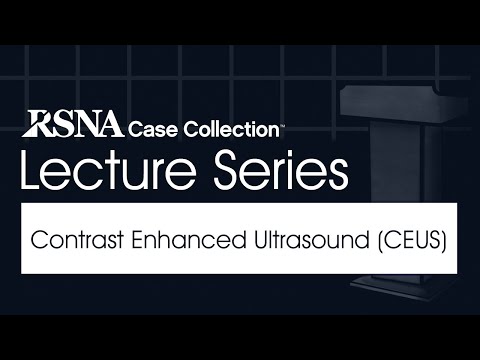 Contrast Enhanced Ultrasound (CEUS)
