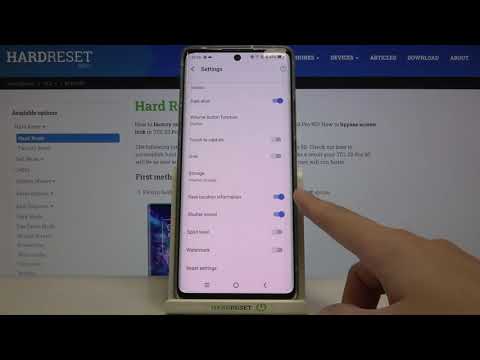 How to Turn On/Off Camera Location Tags in TCL 20 Pro 5G – Set Geolocation