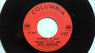 Workin&#39; It Out , Lester Flatt &amp; Earl Scruggs &amp; The Foggy Mountain Boys , 1964 Vinyl 45RPM