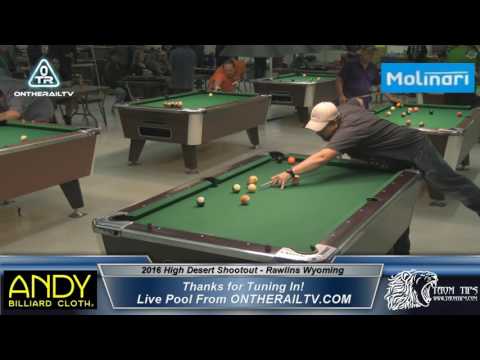 Don Rogers vs Adam Sinseros - 2016 High Desert Shootout 8 Ball