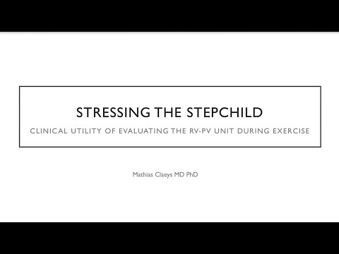 Stressing the stepchild. -  Clinical utility of evaluating the RV-PV unit during exercise