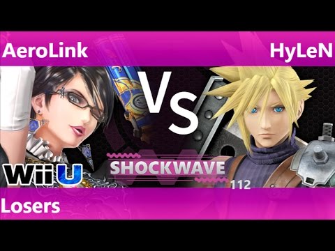 SW 112 - AeroLink (Bayonetta) vs SM | HyLeN (Cloud, Shulk) Losers - Smash 4