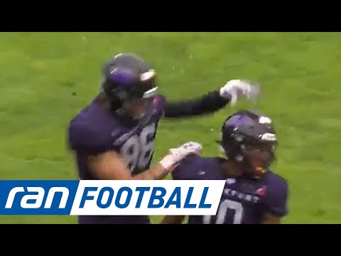 ELF-HIGHLIGHTS: Defense-Schlacht im Regen! Frankfurt Galaxy vs. Panthers Wroclaw