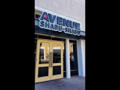 Avenue Shabu in Huntington Beach, CA - Rating Their Sliced Beef